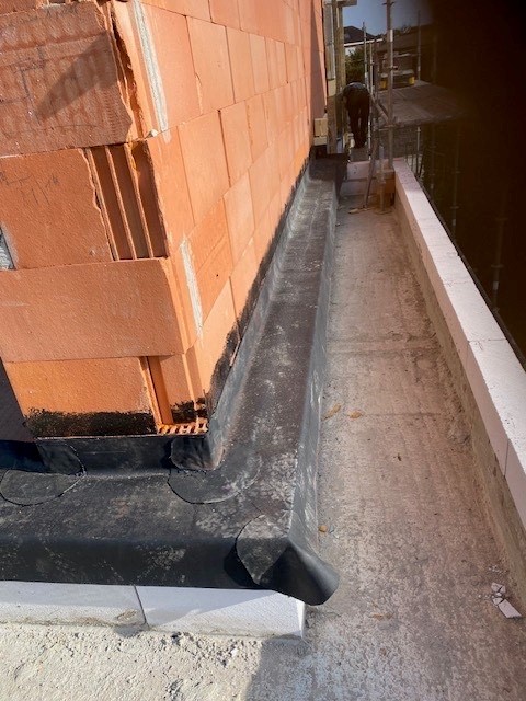 Is EPDM geschikt voor het afdichten van de bouwvoet (fundering)?